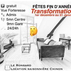 Le Ronsard, vue sur forteresse