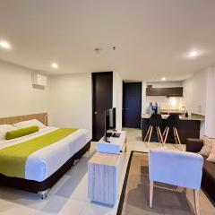 Apartasuite cercana al aeropuerto internacional MED