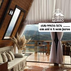 Chales alto do morro 1, conforto e vista privilegiada