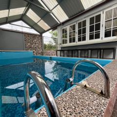 Villa Pool Path to Tortuguero