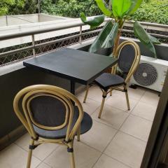 Exclusivo depto con AC y piscina Ñuñoa