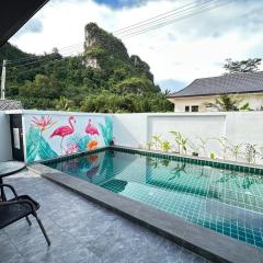 Aonang Villa View Mountain 10 min to beachbyscooter