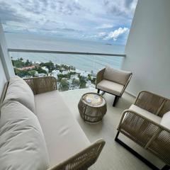 Luxurious New Oceanfront Apartment Santa Marta
