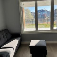 Walkout suite on canal near canmore