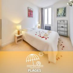 FRGK Clemenceau 1BR Beach Apartment AC & Ultra-Fast Wi-Fi