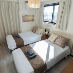 Tokyo Skytree 401 Bali-Style Twin bed Bath & WC