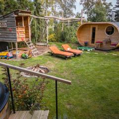 Wohnung In Niedergurig Mit Grill, Sauna Und Garten