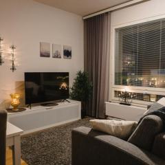 The Magic of Lapland-Peaceful apartment with SAUNA