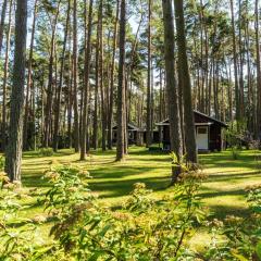 Urlaub im Bungalow mitten im Wald