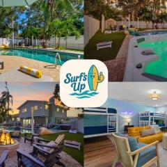 Family Oasis - Pool Hot Tub Games & Near Beach