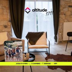 Altitude 1711 - Terrasse en hyper-centre