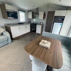 Ocean retreat at Skirlington coast