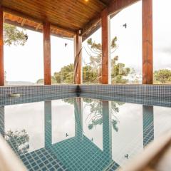 Aconchegante casa na Montanha com jacuzzi aquecida