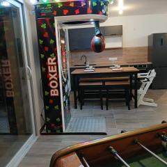 Logement insolite avec Jeux et Jacuzzi