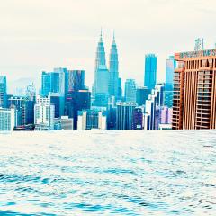 Lucentia Residence by Infinity swimming pool,lalaport KL