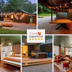Tranquil Hocking Hills Cabin For 4-Hot Tub Games