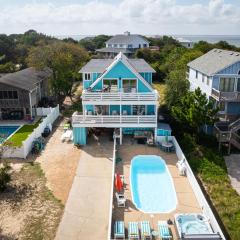 Walk to Duck Soundfront w Pool Firepit Cornhole