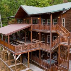 16 Guests Indoor Pool Theater Game Room in the Smokies Buckskin by AvantStay
