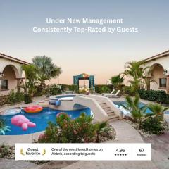 Elegant Hacienda Villa for 20, Ocean Views, Pool