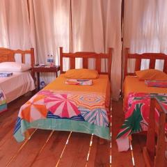 Habitación en las islas de Guna Yala Narasgandub