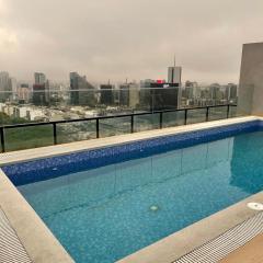 Depa en Av Javier Prado frente a San isi