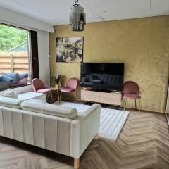 Golden apartment- parking, wifi and sauna