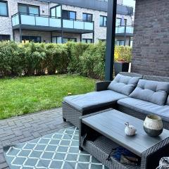 Stylische Wohnung mit Garten im Zentrum