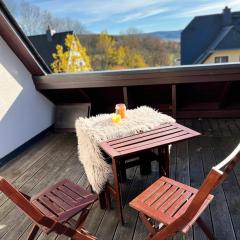 Romantische Ferienwohnung für 5 mit Hund im Erzgebirge