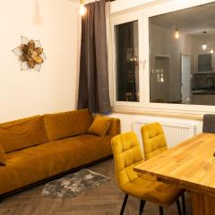 New central 3 room apartment with parking near train station & casino