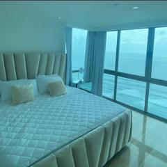 Vista al mar Hab Privada Larimar, Malecon Santo D