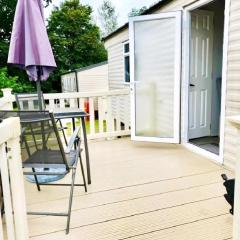 Homely Caravan With Side Decking At Valley Farm, Essex Ref 46286V