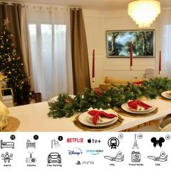 Suite de Luxe à 10 min de Paris - Sauna, Cinéma