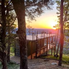 Incredible Container with Rooftop and Beautiful Sunset Views in Georgia