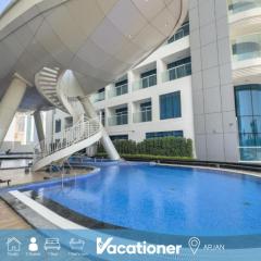 Vacationer l Modern Spacious Studio l Free Pool, Gym Access l Arjan
