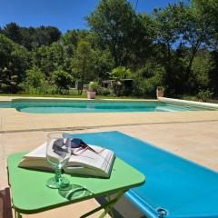 studio à la campagne avec piscine