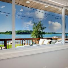 The Lake House on Myers Bay - 3-Bed 2-Bath Luxury Home with Private Pier Beach Firepit and Deck