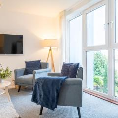 Modern 2BR Apartment with Water Views & Balcony