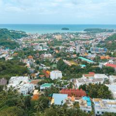Kata Beach Tropical Hillside Retreat Jungle View