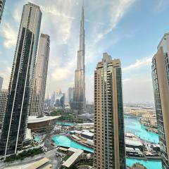 Panoramic Burj Khalifa & Fountain View Luxury 4BR Apartment