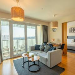 Stylish 1BR Retreat Al Sana, Al Raha Beach