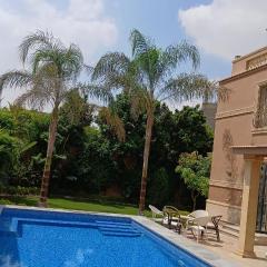 Royal Mansion with private pool in sheikh zayed Compound families