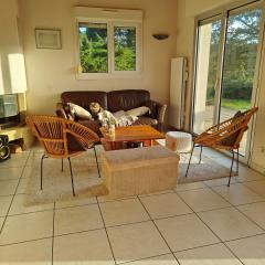 Le Repaire du Lac - Vue, accès au lac avec cheminée