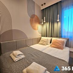 365PAM - Wiatrem i Piaskiem- 6-osobowy apartament z garażem i klimatyzacją PRZY MORZU