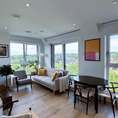 West Wimbledon, 2 Bedroom Luxury Stay, Gym, Free Parking