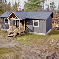 Secluded Rustic Cabin with Hot Tub Near Pere Marquette River in Big Rapids, Michigan