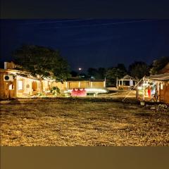 Desert night culture resort