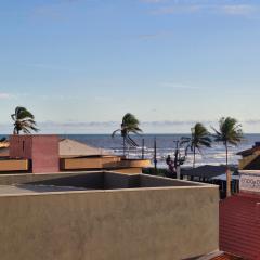 Apartamento no centro com vista para o mar