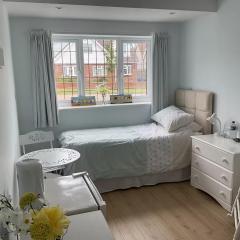 Solo beach retreat near West Mersea shore