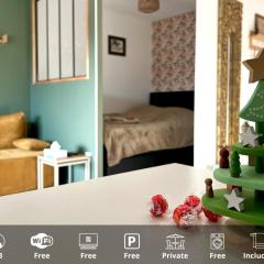 La Poulie - Apartment with Balcony and Free Privative Parking - Close to Colmar