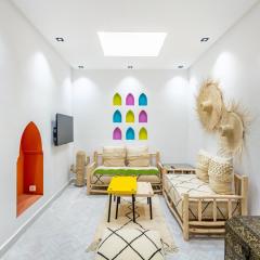 Casa Coloré terrace and bohemian charm